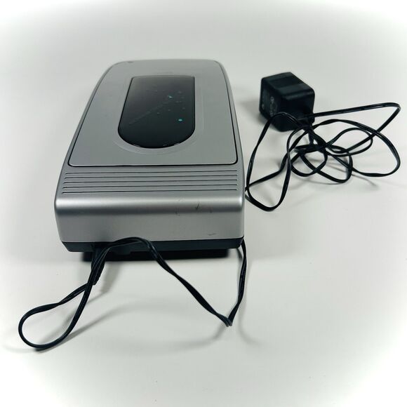 KINYO UV 520 VHS Video Cassette Tape Rewinder VCR Silver Auto-Stop/Eject *READ* - Picture 5 of 16